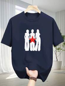 Camiseta de Secado Rápido para Actividades al Aire Libre - Color azul marino - Ver 1