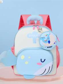 Cute Cartoon Dinosaur Backpack, Lightweight Small Backpack For Kindergarten Kids, Suitable For School, Travel And Play - A - View 19
