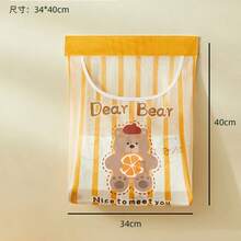 Kitchen Adhesive Plastic Bag Trash Bag Storage Bag Large Capacity Miscellaneous Hanging Bag Breathable Storage Bag Storage Organizer - View 9