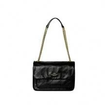 Coach Elodie 女款拼色單肩包 CCZ62IMBLK - 黑色CCZ62IMBLK - 查看 12