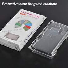 Transparent Anti-Drop NDSL Game Console Shell, Comfortable Handheld Game Console Case, Daily Use Protective Shell With Transparent Screen Protector And Lens Replacement Accessories Suitable For NDSL - View 5