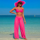 Traje magenta