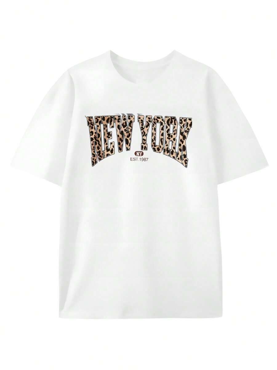 Herren T Shirt Mode Sommer Bequem Weich Atmungsaktiv Freizeit Top Must Have  Modern - 白色 - 查看 1