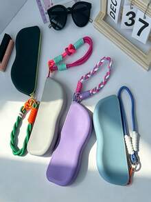 Hanging Glasses Storage Case, Easily Solves The Problem Of Messy And Easily Damaged Glasses, Suitable For Students And Office Workers For Daily Commute, Travel And Outdoor Activities - Multicolor - View 5