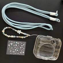 Fashionable Butterfly Print Transparent Crystal Camera Protective Case, Suitable For Instax Mini 13/Mini 12/Mini 11/Mini 8 - View 9