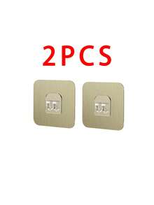 2 piezas Estante de baño triangular negro, estantería de almacenamiento de esquina montada en la pared, accesorios de baño, almacenamiento de baño, estante colgante autoadhesivo de uso múltiple para baño, cocina, cosméticos - Multicolor - Ver 10