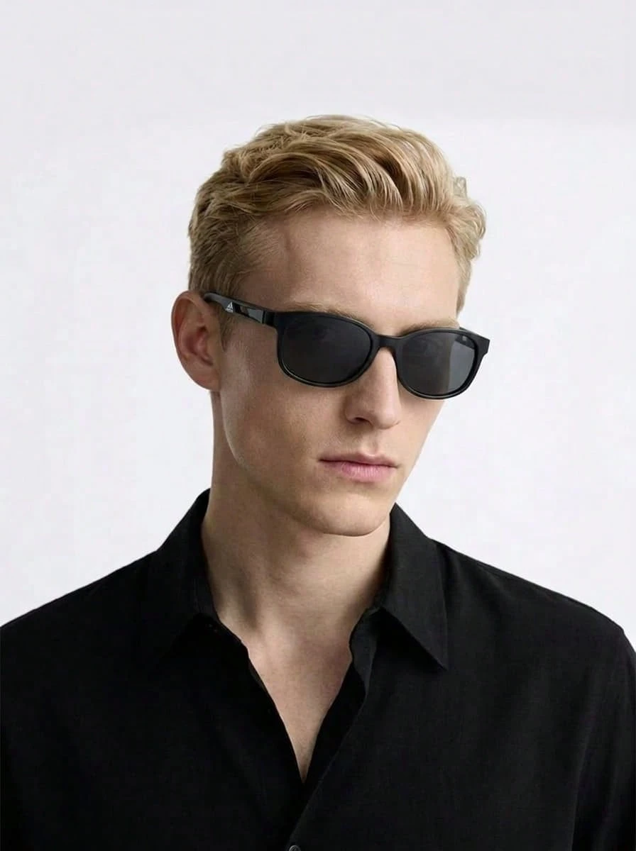 Adidas Sports Glasses Versatile Comfortable Adjustable Sports Casual Daily SP0011-01A - Black - View 1