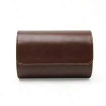 1 hộp đựng đồng hồ du lịch bằng da cổ điển với kết cấu cao cấp, đa năng dùng làm hộp đựng di động và hộp trưng bày lưu trữ, được chế tác thủ công bởi các nghệ nhân lành nghề, quà tặng lý tưởng cho nam giới đi du lịch, quà tặng Ngày của Cha hoàn hảo - Nhiều màu - Xem 9