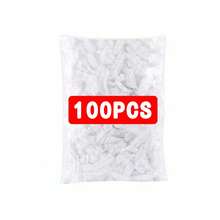 300个可重复使用食品储存袋，超大超厚，白色保鲜膜，PE保鲜袋，厨房收纳，家用塑料包装，剩菜收纳 - 白色 - 查看 11