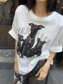 Women T-Shirts - White - View 5