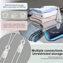 10入矽膠理線器，可重複使用束線帶，適用於耳機、手機充電線、電腦線材，適合居家、辦公室、廚房、學校使用 - 查看 4