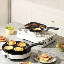 4-Cup Non-Stick Frying Pan, Perfect For Breakfast; Ideal For Frying Eggs, Pancakes And Sausages; Suitable For Induction, Gas And Electric Stoves. Kitchen Cooking Pot - View 5