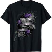 Spiral Original - Every Rose - Gothic Roses T-Shirt - Black - View 1