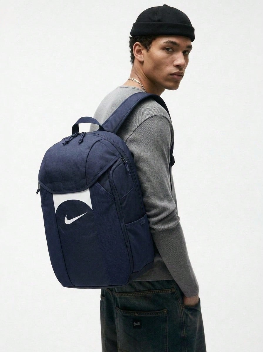 Nike Academy Team Unisex Backpack 30L Navy - Midnight Navy/Midnight Navy/White - Xem 1