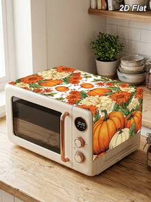 1 buah Penutup Debu Microwave Motif Bunga Matahari/Kucing Dapur/Kupu-kupu Bunga yang Elegan, Berbagai Pilihan Motif, Penutup Pelindung Debu yang Dapat Dicuci, Dekorasi Peralatan Dapur, Dekorasi Rumah, Dekorasi Dapur, Dekorasi Peralatan Rumah Tangga, Dekorasi Rumah, Mudah Dibersihkan, Tahan Noda - MultiWarna - View 3