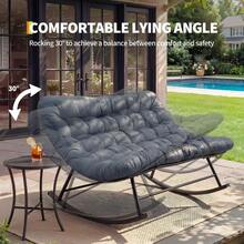 Hammock Chairs - 2 Seater Dark Gray - View 5