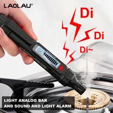 L.A.OL.A.U Portable Combustible Gas Leak Detector, Detects Natural Gas/Methane/Propane/Butane, Detection Range 50-1000PPM, With Audible Alarm And LCD Display, Suitable For Home Kitchen, RV, Boiler, Pipeline And Other Natural Gas Leak Detection - Black - View 4