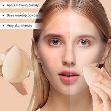 36Pcs All-In-One Makeup Tools Set, 11Pcs Soft Makeup Brushes, Waterproof Zipper Cosmetic Bag, Makeup Sponges, Mini Makeup Sponges, Multi-Style Powder Puffs, Hairband, Hand Straps & Brush Cleaner, Beginner Portable Beauty Kit - Multicolor - View 4