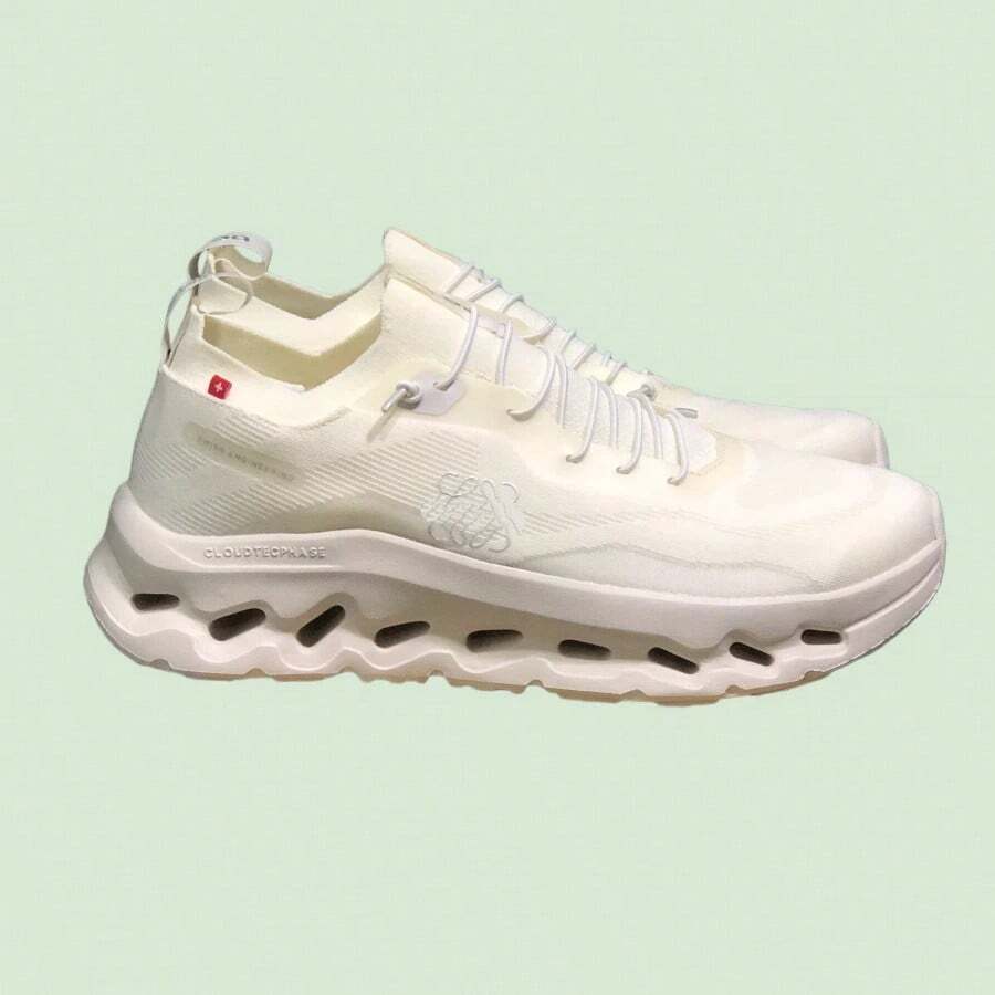 On X LOE Cloudtilt Low-Top Sneakers Round Toe Lightweight Comfortable Outdoor Casual Walking Footwear - 白色 - 查看 1
