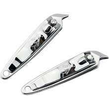 Cortaúñas de acero inoxidable con borde inclinado para cortar uñas, herramienta de manicura y pedicura - 1 - Ver 9