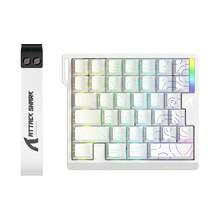 ATTACK SHARK M36HE Wired Gaming Keyboard: Single-Handed Keyboard, 8K Polling Rate, 128-Zone Scanning, 0.01ms RT Precision, 0.1ms Response Time, Custom Magnetic Fully Fluorinated Switches, Hot-Swappable Keycaps, Fashionable Compact Design - View 8