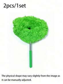 Extendable Ultra-Fine Fiber Ceiling Fan Duster Cleaner Adjustable From 13 To 31.5 Inches Washable Suitable For High Ceilings Furniture And Car Cleaning Fan Cleaner Multipurpose Dust Cleaner Easy To Clean Dust Household Items Cleaning Tools - Multicolor - View 14