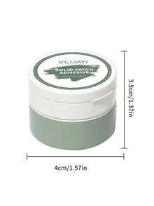 XEIJAYI 10ml 固體美甲膠水 新罐裝美甲膠 適用於美甲片 不傷甲面 專業美甲沙龍使用 - 無色 - 查看 10