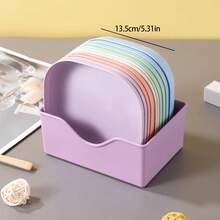 10pcs Household Dining Table Waste Plate, Slouchy Bone Dish Snack Plate, Creative Dining Table Waste Dish - Multicolor - View 8