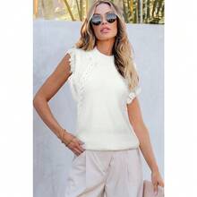 Women's Minimalist Backless Spaghetti Strap Dress Casual Summer Sexy Sleeveless Slim Fit Flowy Midi Dresses For Party And Vacation - White - View 1