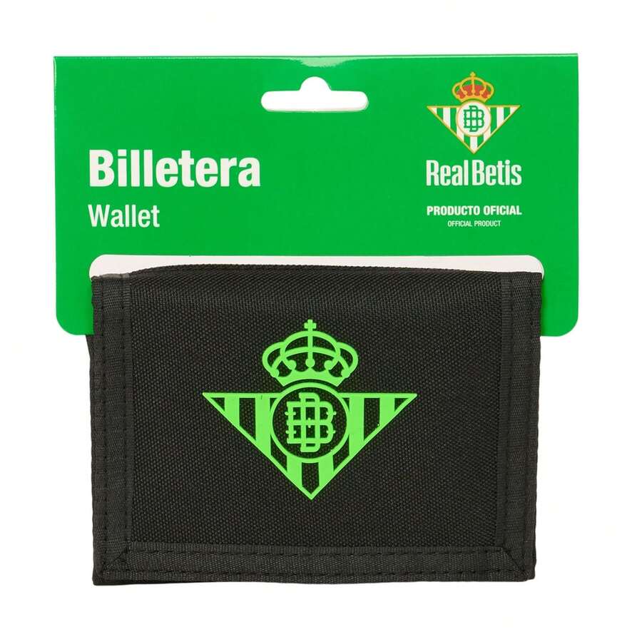 Real Betis Balompié حقيبة مدرسية لنادي ريال بيتيس بالومبيه مقاومة للماء، حزام كتف قابل للتعديل ومقبض علوي مبطن، سحاب مزدوج، قاعدة شبه صلبة قابلة للإزالة، اللون الأخضر، مقاس واحد - محفظة (2) - مشاهدة 1