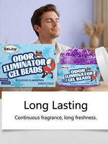 Pet Odor Eliminating Gel Beads, Daily Use Cat Litter & Dog Potty Deodorizer, Indoor Cleaning Fragrance Beads - 1pc - View 5