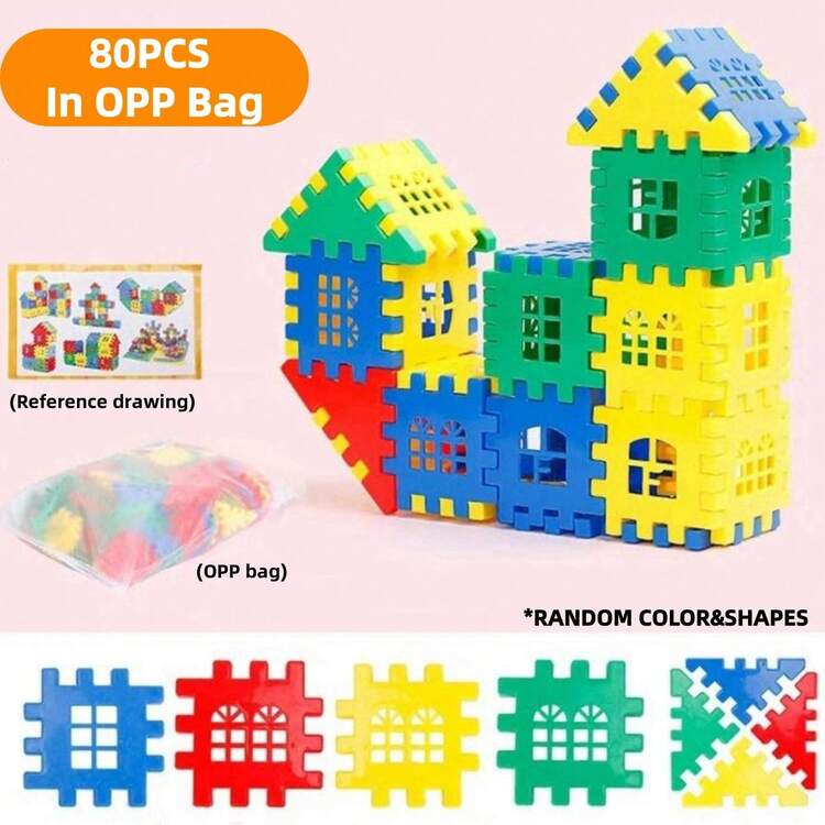 Bộ đồ chơi khối xây dựng lắp ráp nhiều màu kích thước lớn, nhựa PP, đồ chơi giáo dục sớm STEM để bàn, quà tặng năm mới Giáng sinh cho trẻ nhỏ, khối xây dựng lắp ráp xếp chồng, gạch xếp hình vuông tam giác, túi 44/155 miếng, đồ chơi mô hình lâu đài DIY, phù hợp cho gia đình và trường học - Nhiều màu - Xem 13