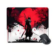 Mousepad Prajurit Samurai Aksesori Komputer Gamer Alas Meja Keyboard Hitam Mousepad Perusahaan Aksesori Meja Laptop Gaming Pengguna PC Esports - View 4