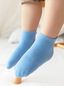 6pairs Baby Non-slip Floor Socks With Rubber Soles - Multicolor - View 4