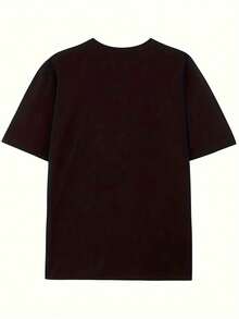 Men T-Shirts - 黑色 - 查看 3