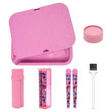 Double Layer Plastic Rolling Tray Set. Three Colors Available. Diverse Accessories: Grinder, Rolling Machine, Storage Tube, 2* Bouncing Tubes And Cleaning Brush. Suitable For Pre-Rolled Cone Storage, Convenient For Carrying Outdoors. Suitable For Handmade Rolling Enthusiasts. Best Choice For Gifts. Birthday Gift & Holiday Gift. - Multicolor - View 9