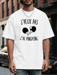 Men Plus Size T-Shirts - White - View 1