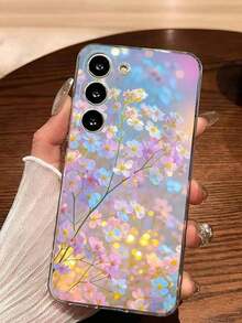 1 Piece Soft Phone Case With Fashionable Tulip Flower Design, Compatible With Huawei, Honor, Galaxy, 12T, 13T - 透明 9 - 查看 4