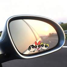 Warner Bros The Powerpuff Girls Cute Cartoon Anime Girl Car Rearview Mirror Sticker, Automobile Exterior Decoration Accessories,Car Exterior Stickers ,Motorcycle Decoration Accessories, Motorcycle Stickers,Car Decoration Mirror Face Sticker, Car Truck Rearview Mirror Decoration, Car Sticker For Interior Painting, Graffiti Sticker For Decoration, The Powerpuff Girls, Car Interior Stickers For Decoration, Car Interior Accessories, Party Small Gift - A - View 11