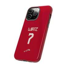 Étui de téléphone Wirtz # 7 | Étui de football style Liverpool, Couvercle - 1 image couleur - Voir 6