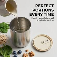 304 Stainless Steel Food Container, Stackable Refrigerator Sealed Fresh-Keeping Box, Fruit And Vegetable Meat Storage Box With Lid, Large Capacity Food Preservation Box, Suitable For Kitchen Food Storage And Organization - Multicolor - View 8
