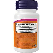 NOW Foods Vitamin D3 1,000 IU, Bone & Immune Health*, Natural Fruit Flavor, 180 Chewables - 180計數 - 查看 2