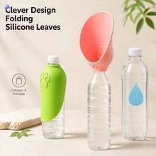 Portable Silicone Pet Water Bowl, Outdoor Travel Cat Dog Water Feeder With Lanyard, Fits Regular Water Bottles, Suitable For Walking And Hiking - Outdoor Water Dispenser (water Bottle Not Included) - View 5