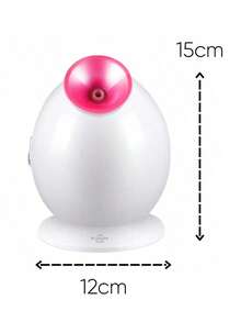 Vaporizador Humidificador Facial Multifuncional Spa Ozono Estetica Barberia Casa Hogar Instrumento De Vapor Belleza Profesional Skin Para Rostro Cuidado Poros Puntos Negros Para Exfoliar Lucir Un Cutis Humectado Libre De Impurezas - Blanco - Ver 2