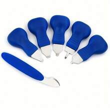 6pcs Watch Repair Tool Kit, Includes Specialized Opener And Disassembly Tools, Easy To Open Watch Backs And Replace Batteries, Durable And User-Friendly For Beginners And Fits Various Watch Models, Convenient Home Watch Maintenance And Cost-Saving - Multicolor - View 12