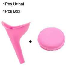 1pc Women's Portable Silicone Urinal, Suitable For Outdoor Travel & Camping, With Storage Box, Suitable For Pregnant Women - Multicolor - View 13
