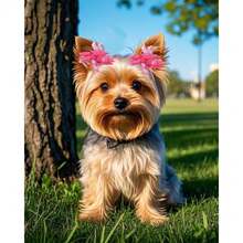 Pet Hair Accessories - WINTER SNOWFLAKE - View 6