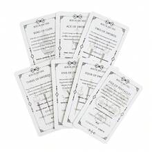Tarot Learning Deck For Beginners - 78 Cards With Meanings - Light Grey - View 6