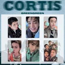 C/O/R/TI/S <VERDE VERDE>JAMES,JUHOON,M/A/R/TI/N/SEONGHYEON,KEONHO, Tarjeta de inserción de álbum, Tarjeta de edición especial, Tarjeta de suerte, Regalo de encuentro con fans, Regalo coleccionable de concierto. - Multicolor - Ver 3