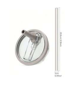 1pc 40oz Reusable Leak-Proof Splash-Proof Straw Lid, Suitable For Cups And Water Bottles - View 11